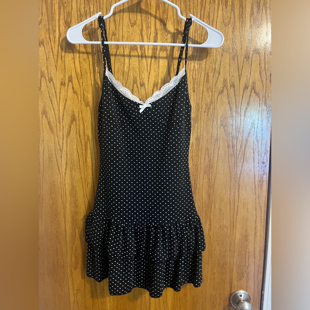 Edikted polka dot mini dress